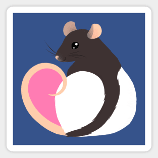 Heart Rat Magnet